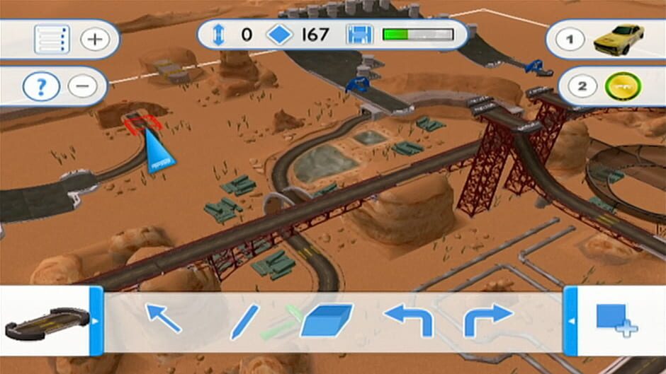 Screenshot for TrackMania: Build to Race