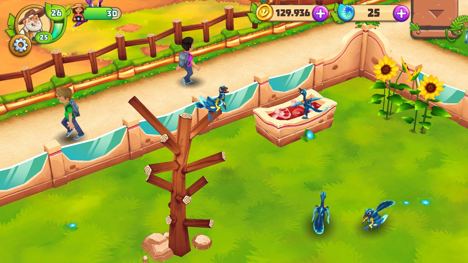 Screenshot for Dinosaur Park: Primeval Zoo