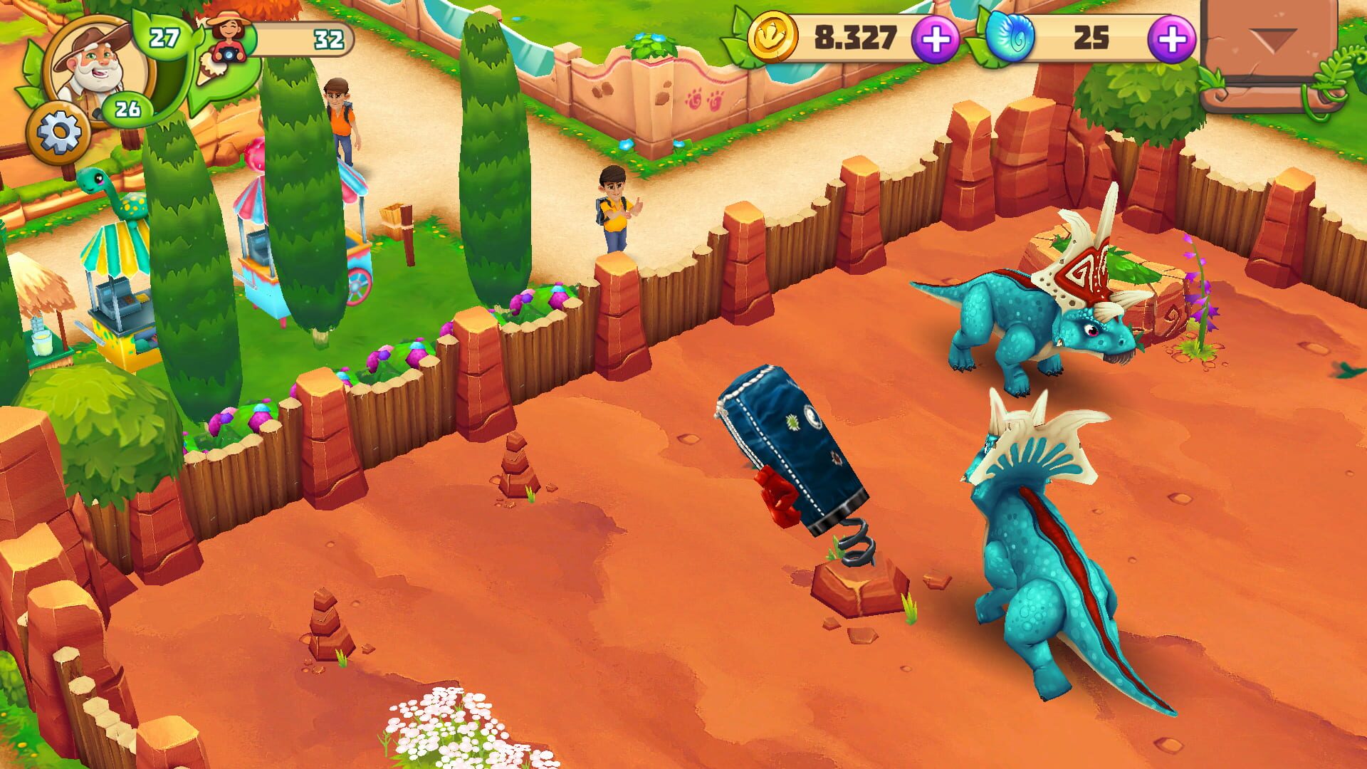 Screenshot for Dinosaur Park: Primeval Zoo