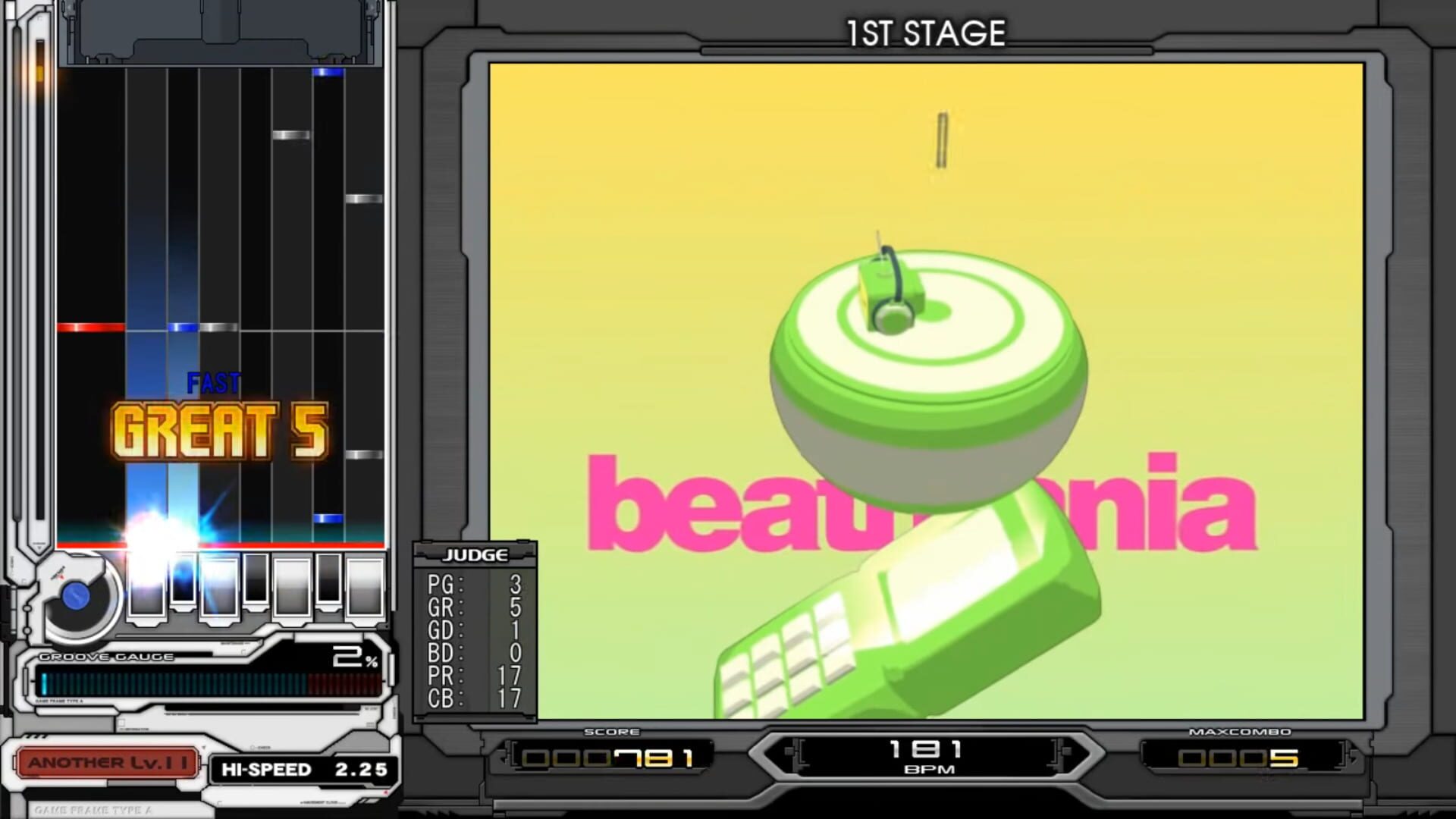 Screenshot for Beatmania IIDX Infinitas