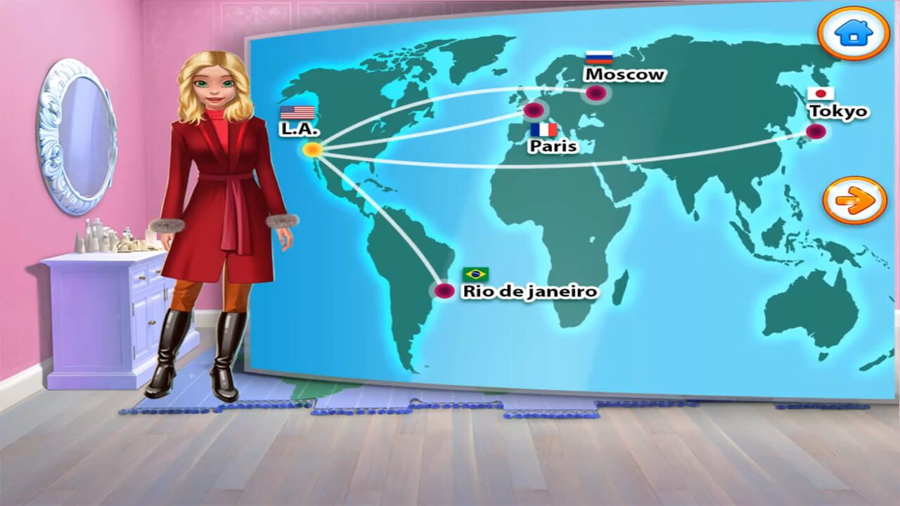 Screenshot for Sky Girls: Flight Attendants