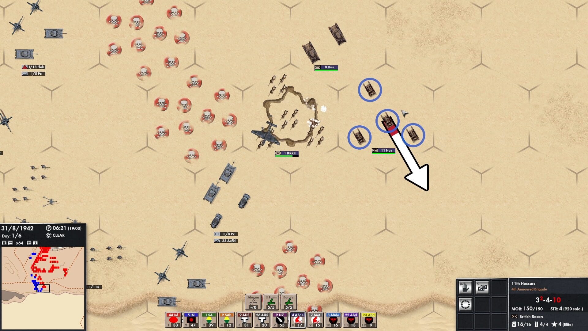 Screenshot for Attack at Dawn: North Africa