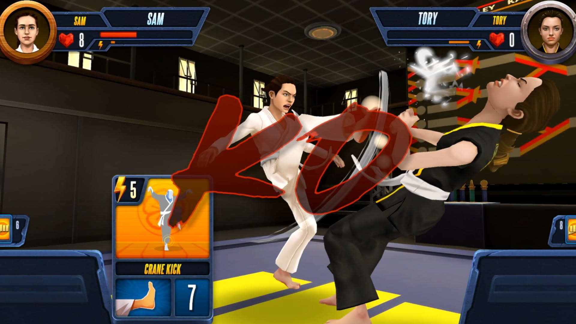 Screenshot for Cobra Kai: Card Fighter