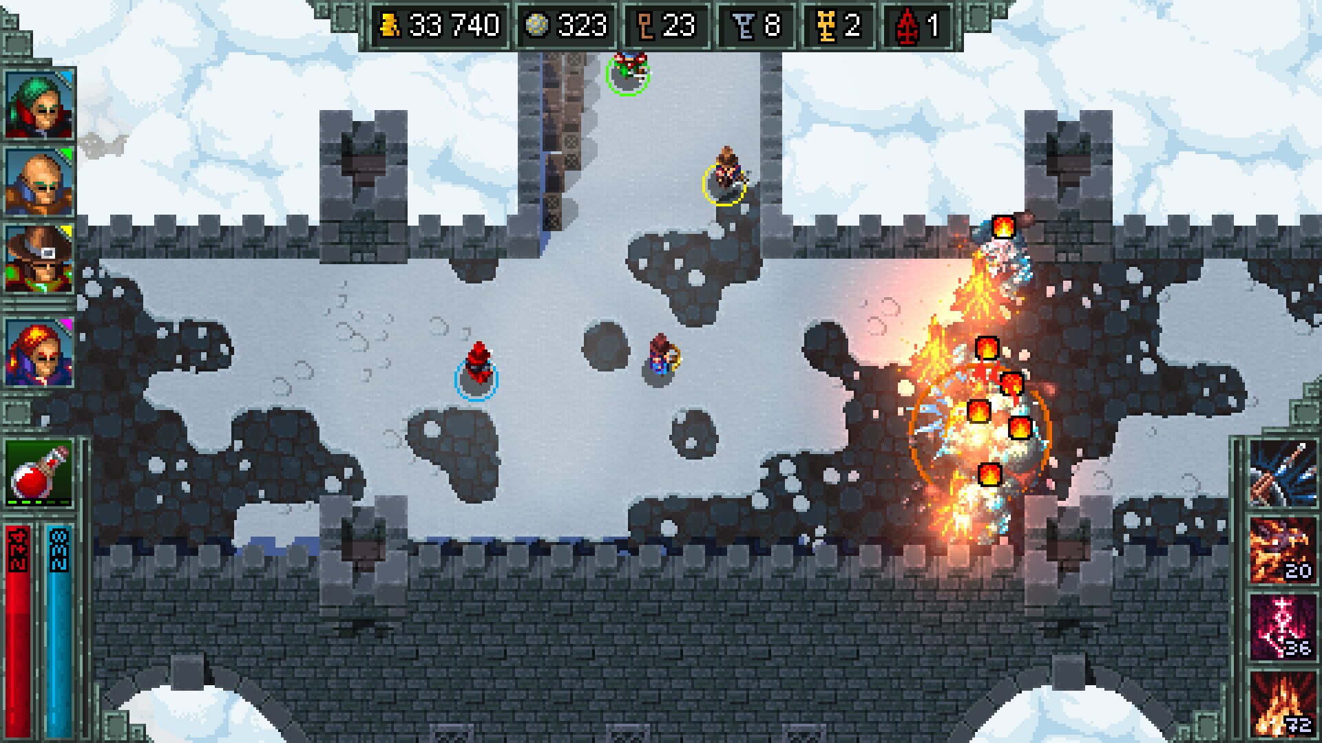 Screenshot for Heroes of Hammerwatch: Witch Hunter