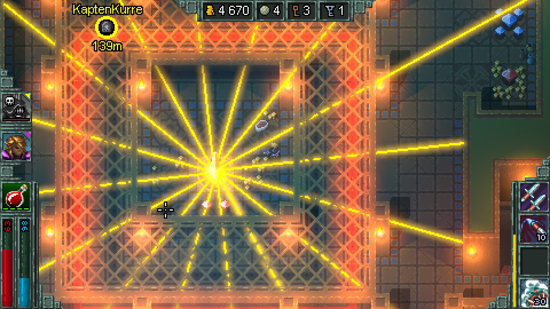 Screenshot for Heroes of Hammerwatch: Pyramid of Prophecy