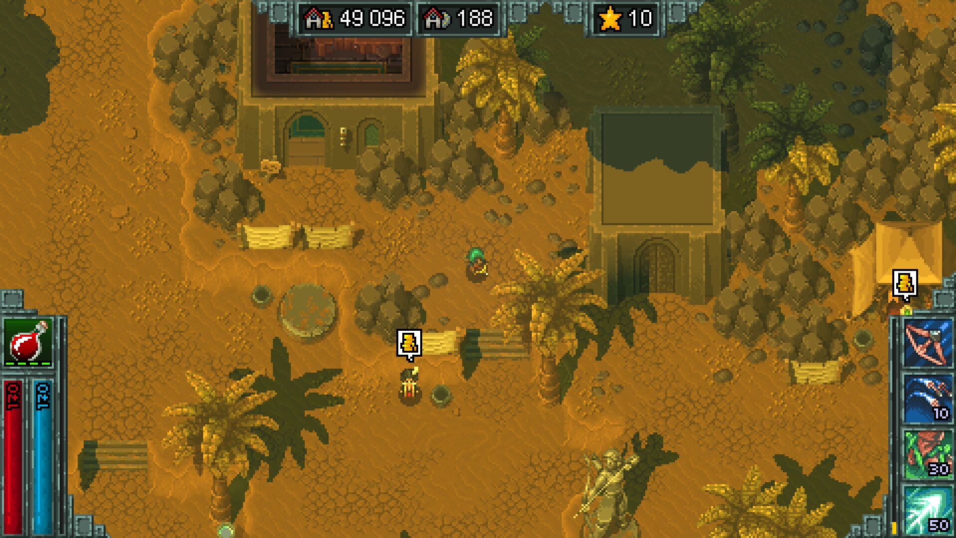 Screenshot for Heroes of Hammerwatch: Pyramid of Prophecy