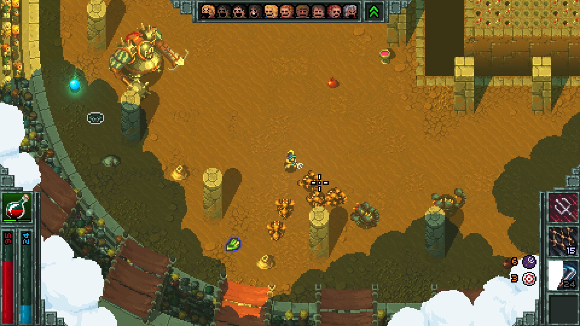 Screenshot for Heroes of Hammerwatch: Pyramid of Prophecy