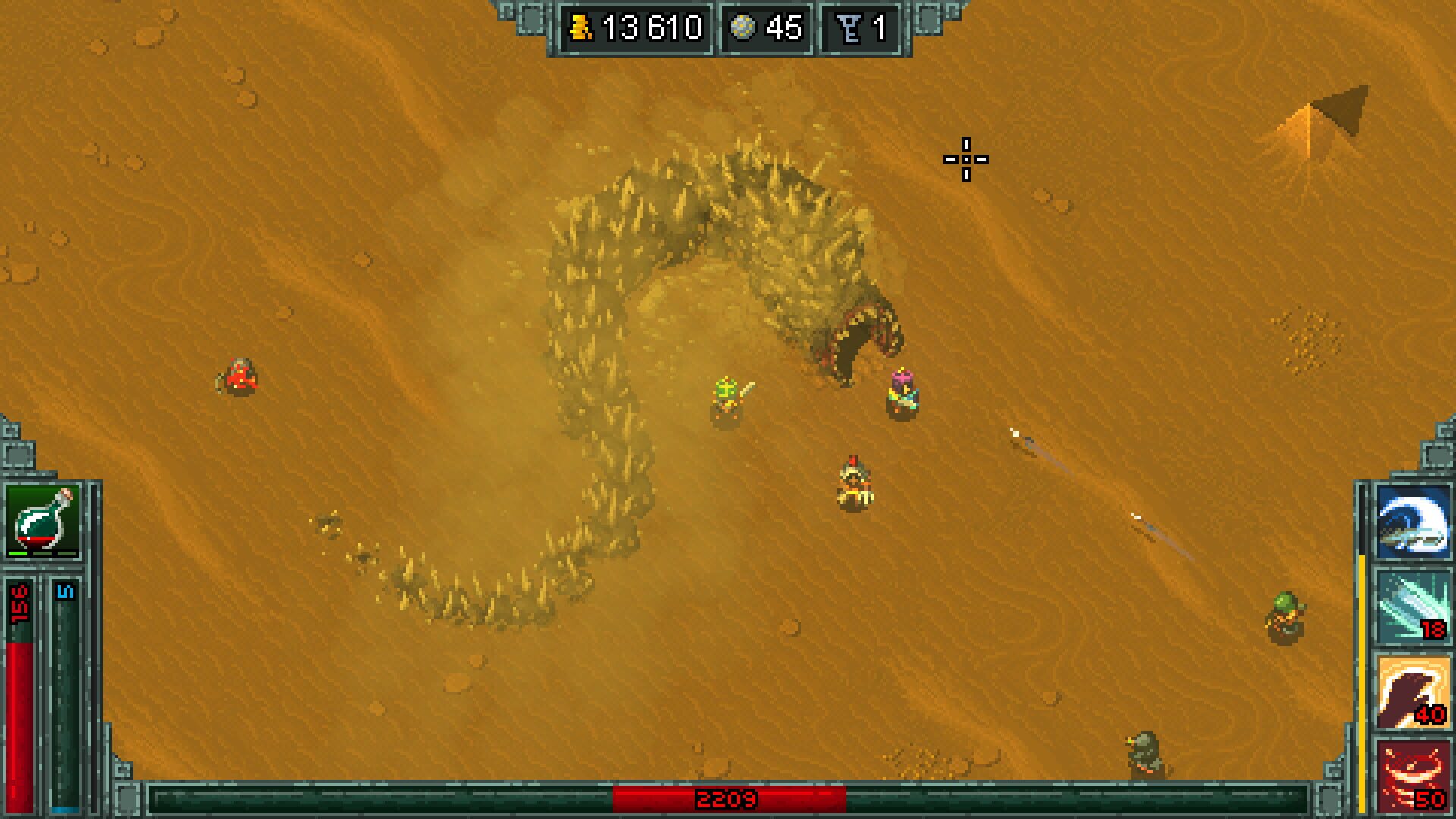 Screenshot for Heroes of Hammerwatch: Pyramid of Prophecy