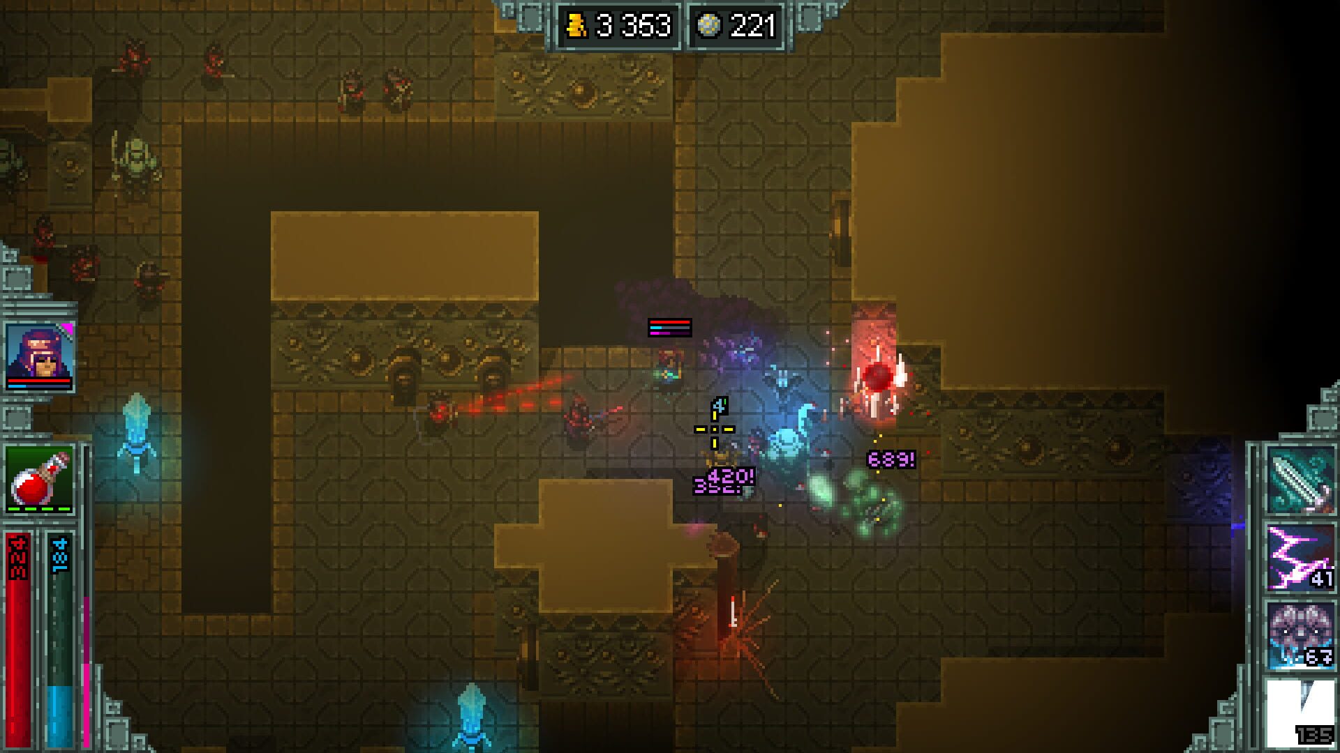 Screenshot for Heroes of Hammerwatch: Moon Temple