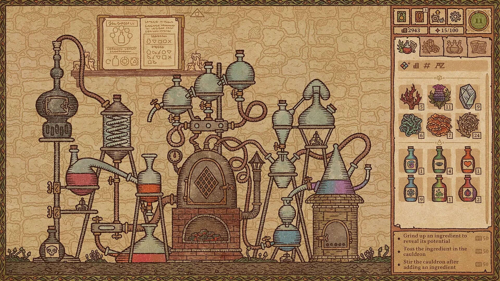 Screenshot for Potion Craft