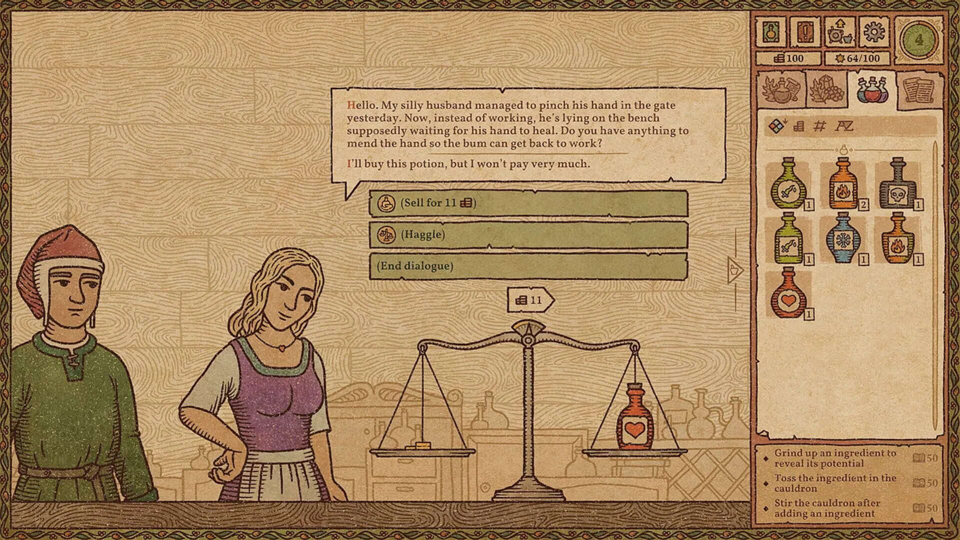 Screenshot for Potion Craft