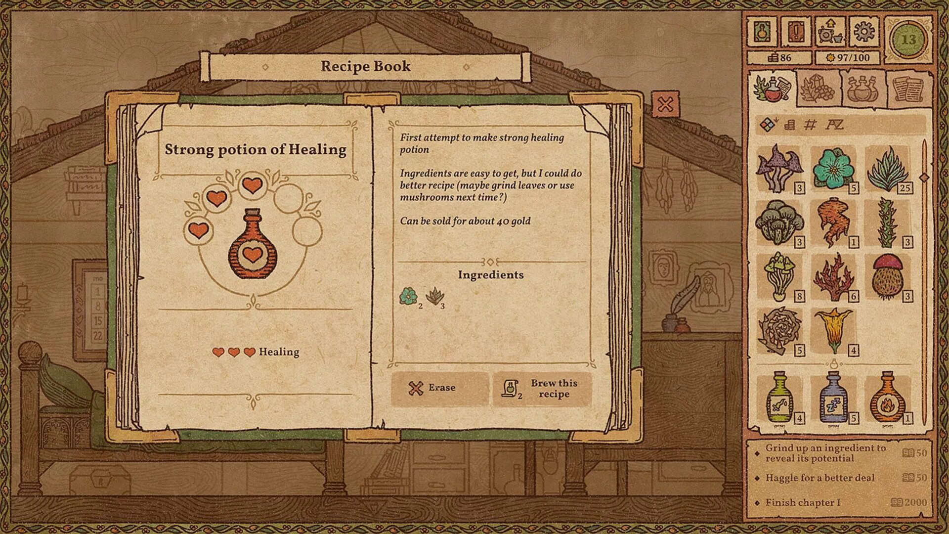 Screenshot for Potion Craft