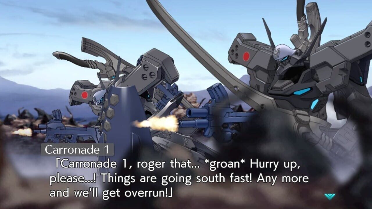 Screenshot for Muv-Luv Unlimited: The Day After - Episode 01