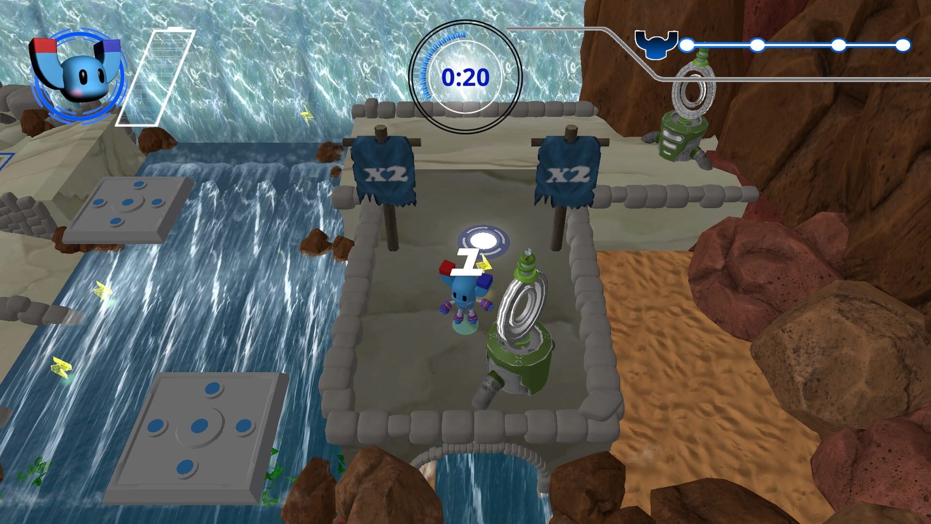 Screenshot for Waves Out!