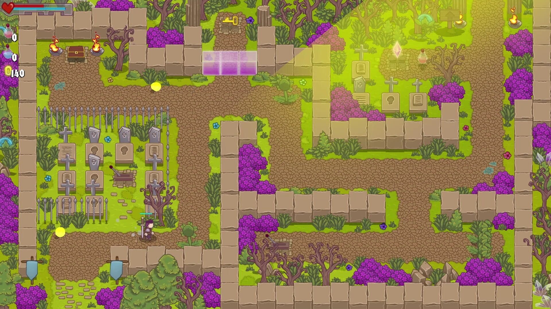 Screenshot for Glittering Sword