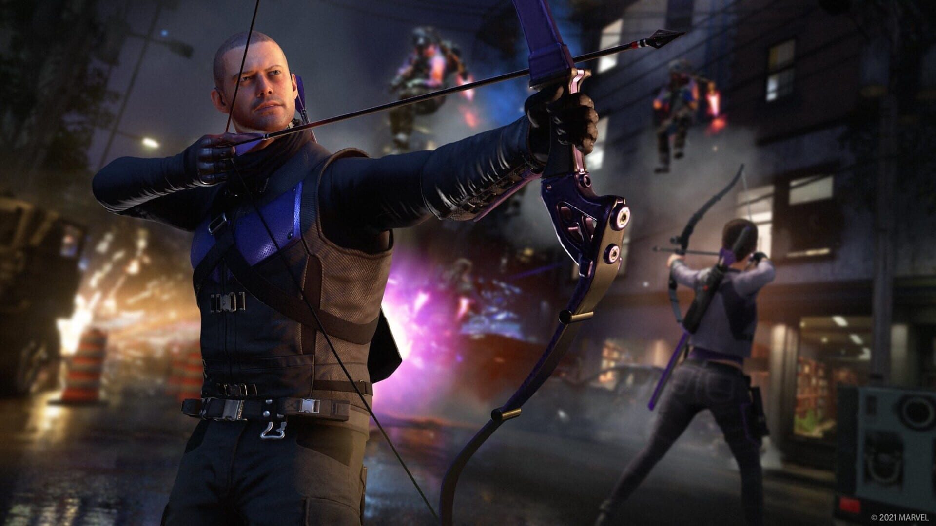 Screenshot for Marvel's Avengers: Hawkeye - Future Imperfect