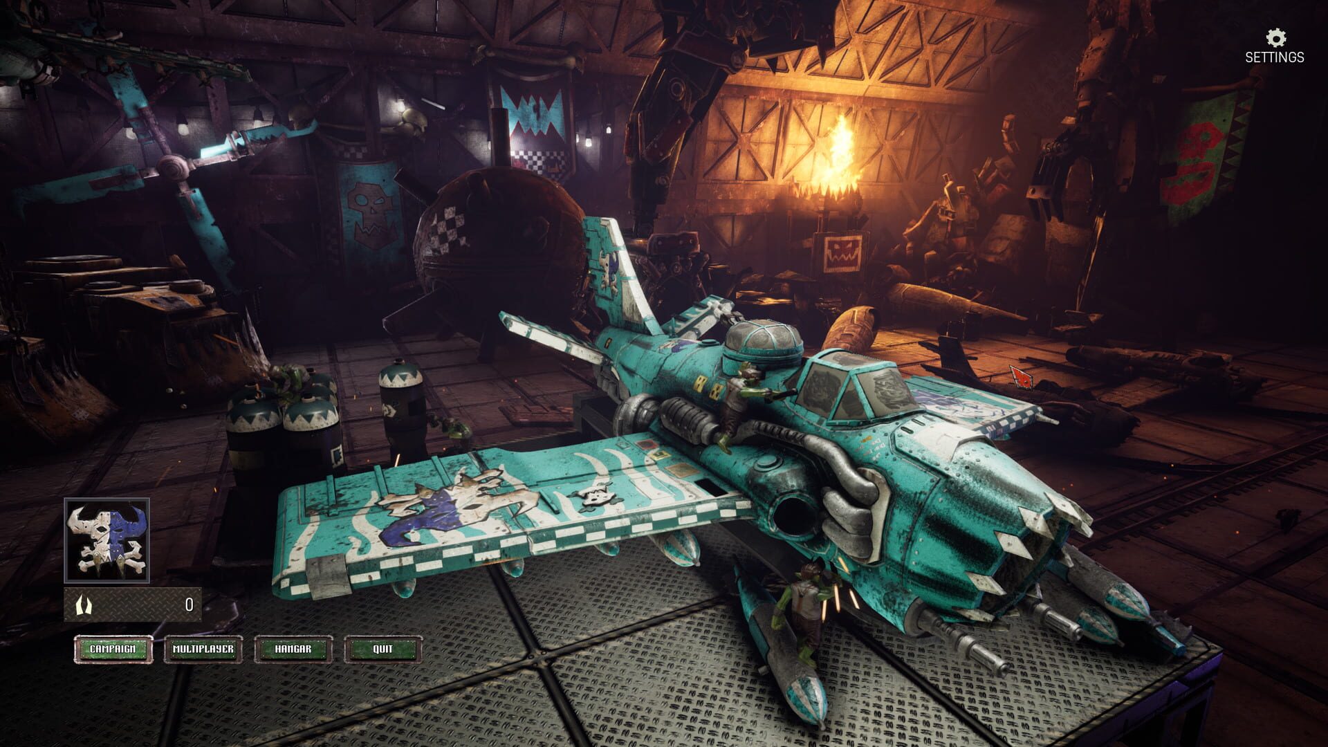 Screenshot for Warhammer 40,000: Dakka Squadron - Flyboyz Edition