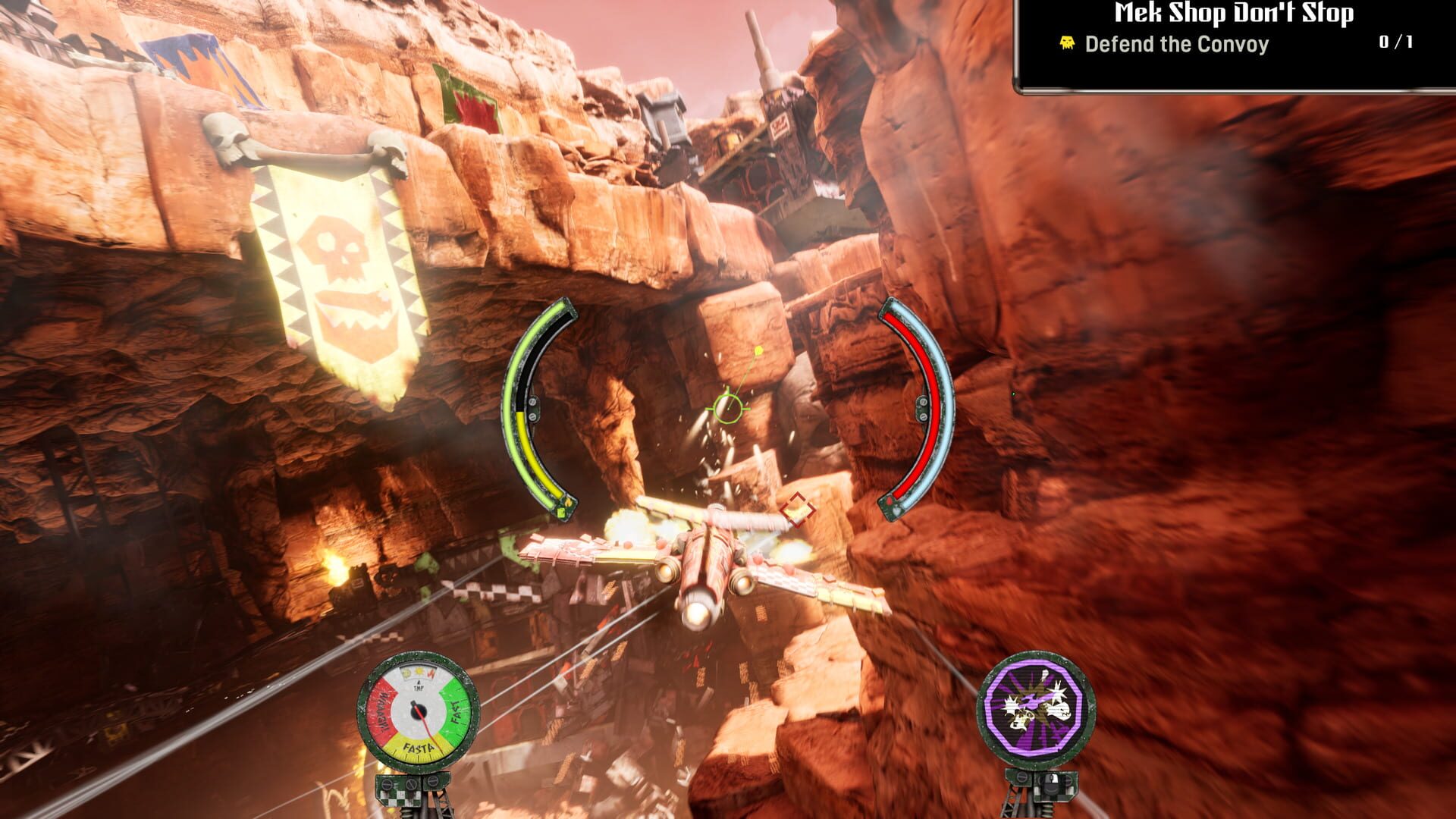 Screenshot for Warhammer 40,000: Dakka Squadron - Flyboyz Edition