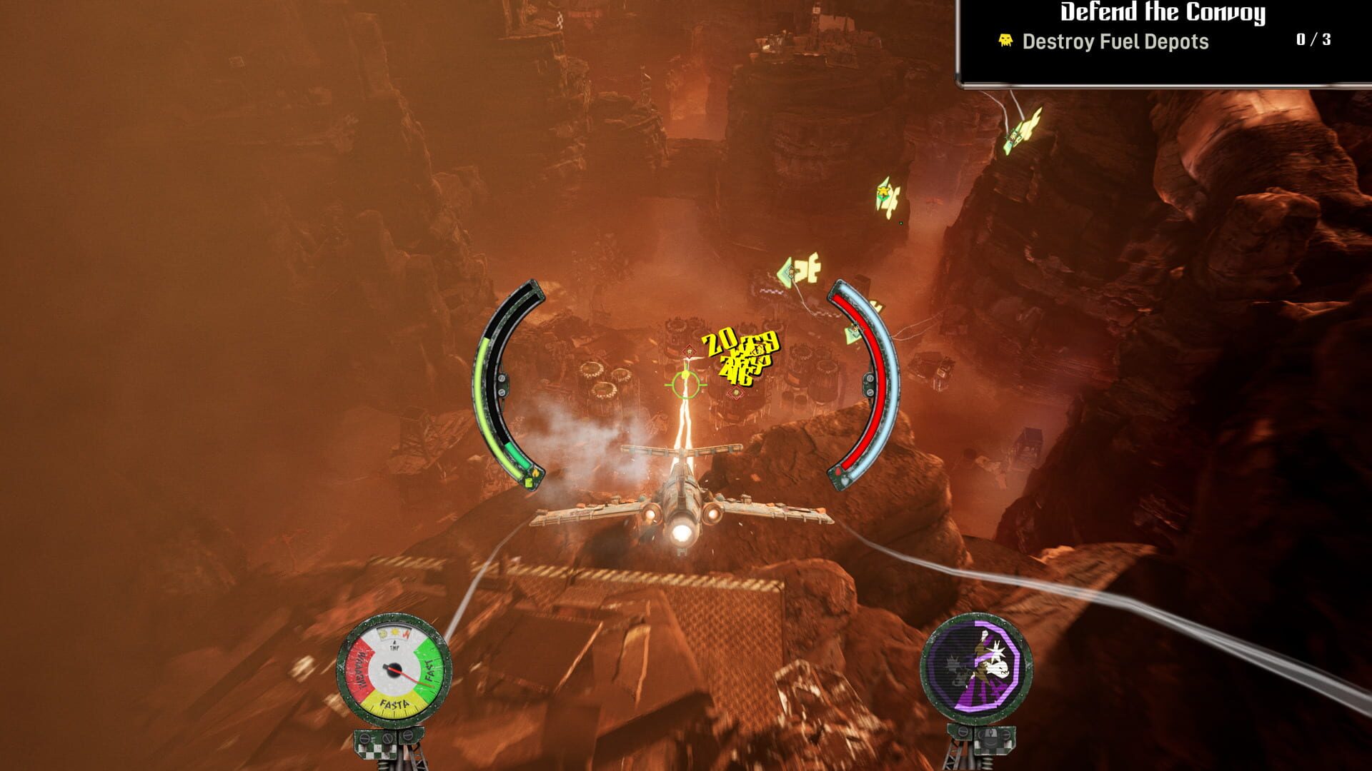 Screenshot for Warhammer 40,000: Dakka Squadron - Flyboyz Edition