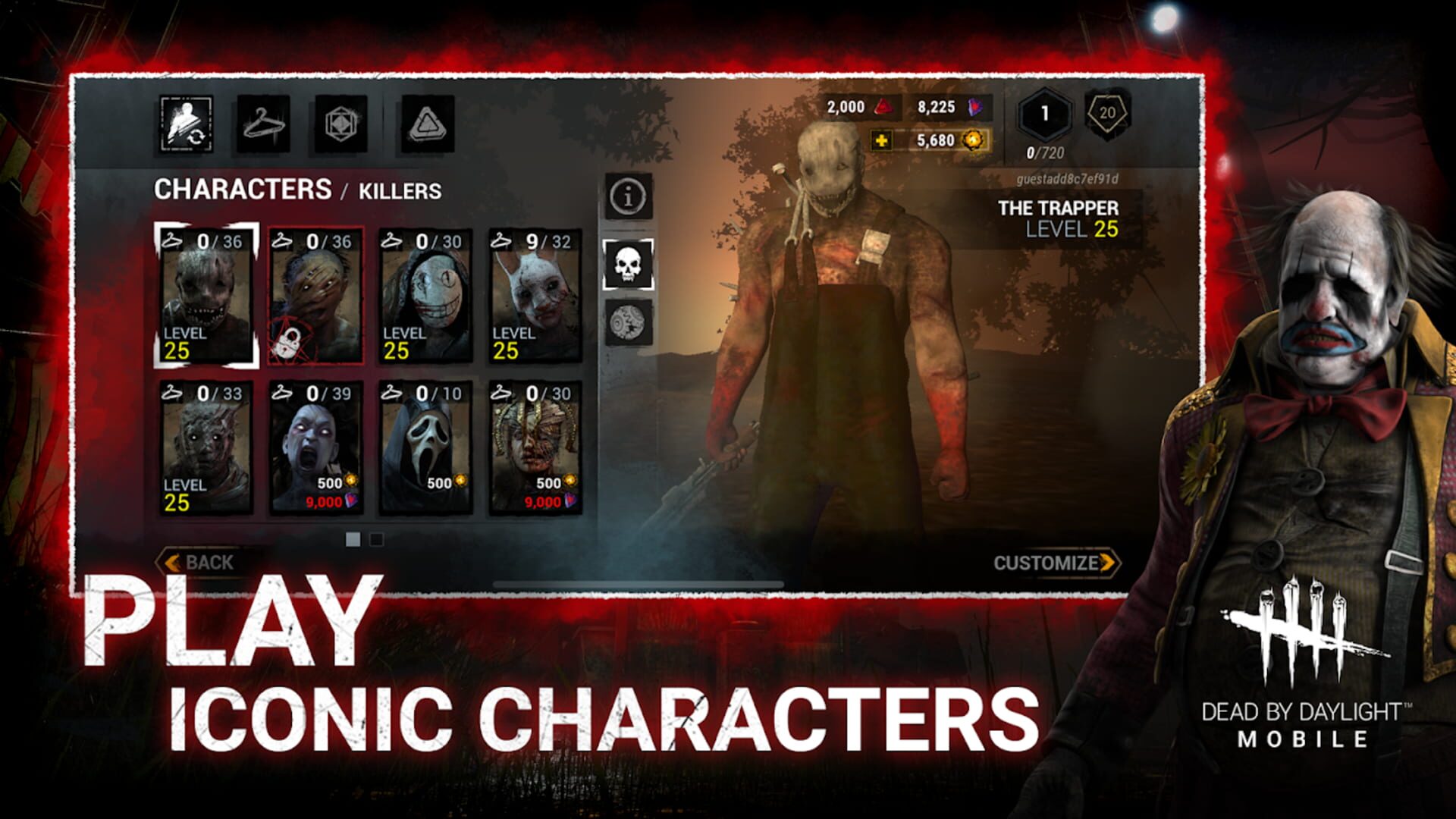 Screenshot for Dead by Daylight Mobile