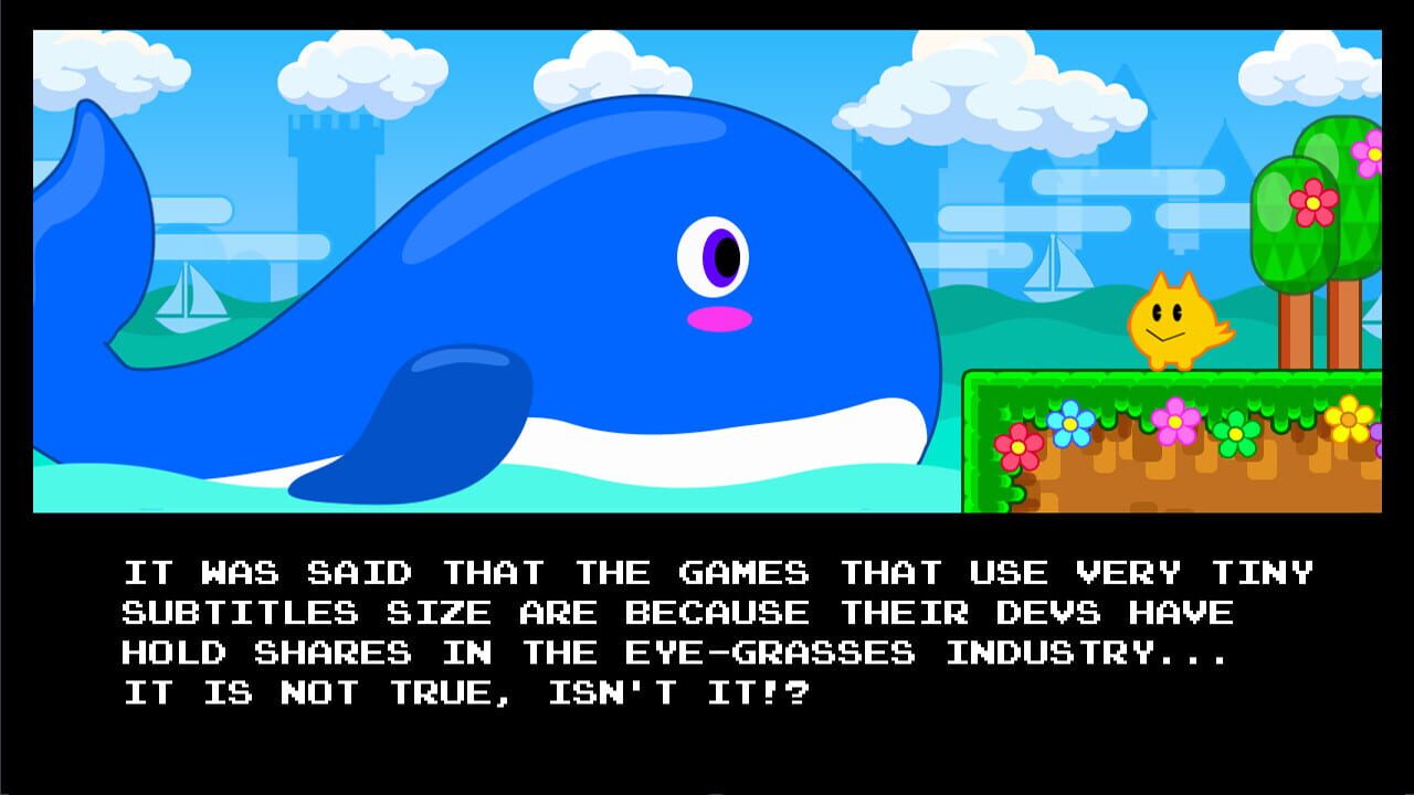 Screenshot for Ascii the Brave Cat