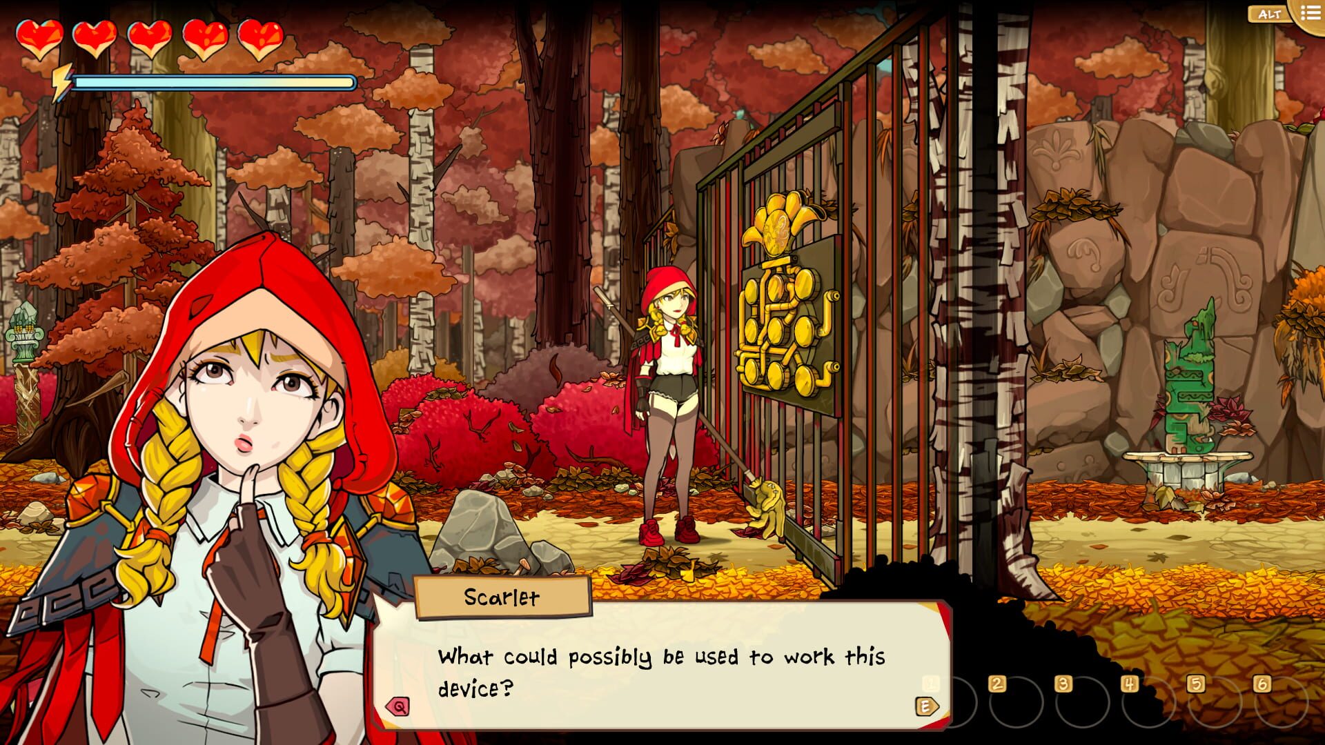 Screenshot for Scarlet Hood and the Wicked Wood