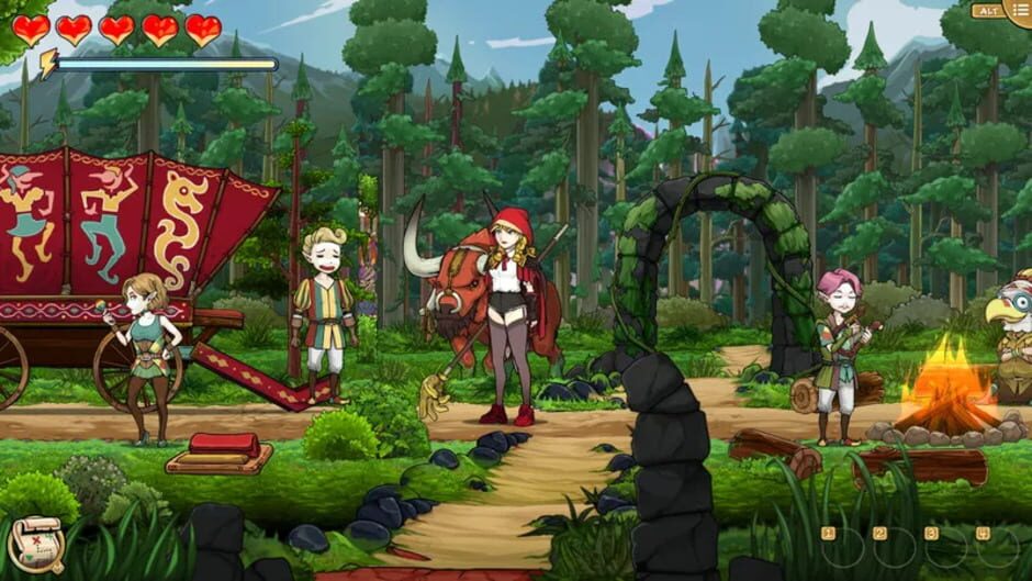 Screenshot for Scarlet Hood and the Wicked Wood