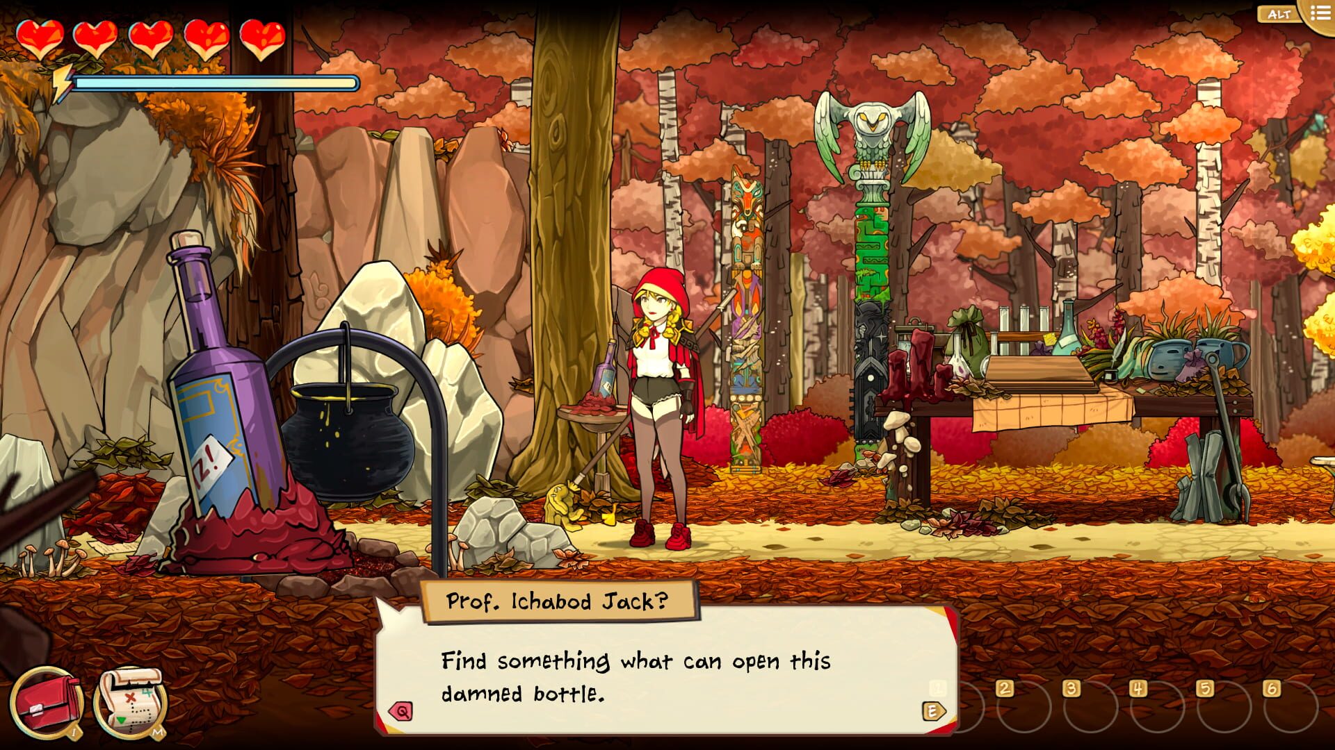 Screenshot for Scarlet Hood and the Wicked Wood