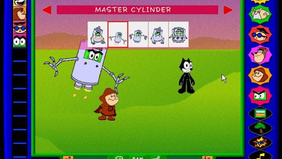 Screenshot for Cartoon Toolbox Starring Felix the Cat