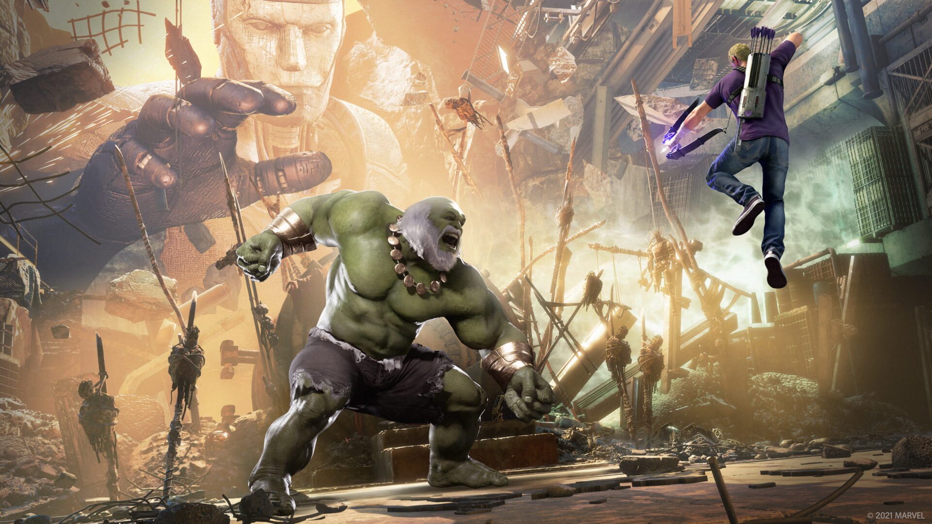 Screenshot for Marvel's Avengers: Hawkeye - Future Imperfect