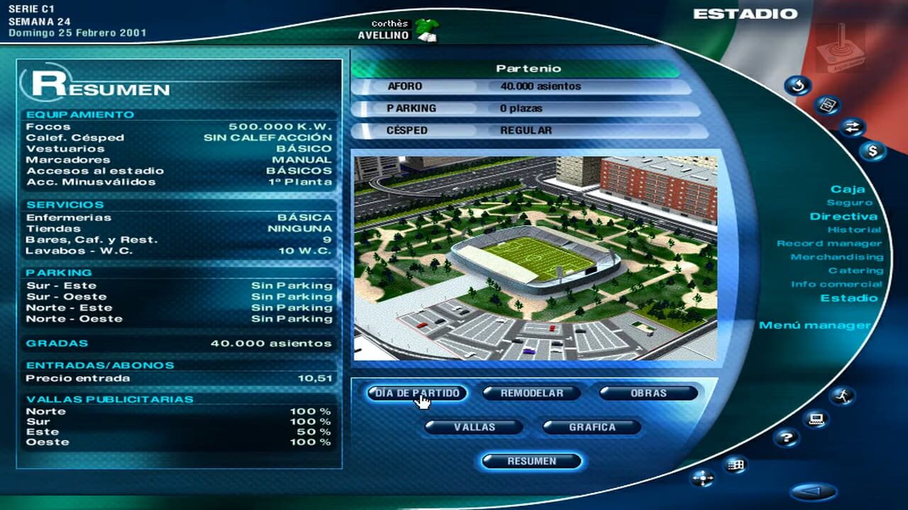 Screenshot for PC Fútbol 2000