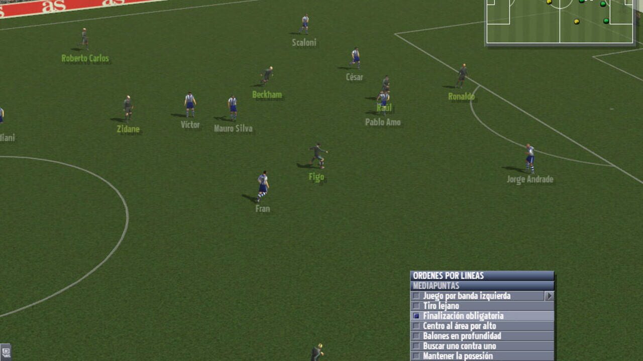 Screenshot for PC Fútbol 2005