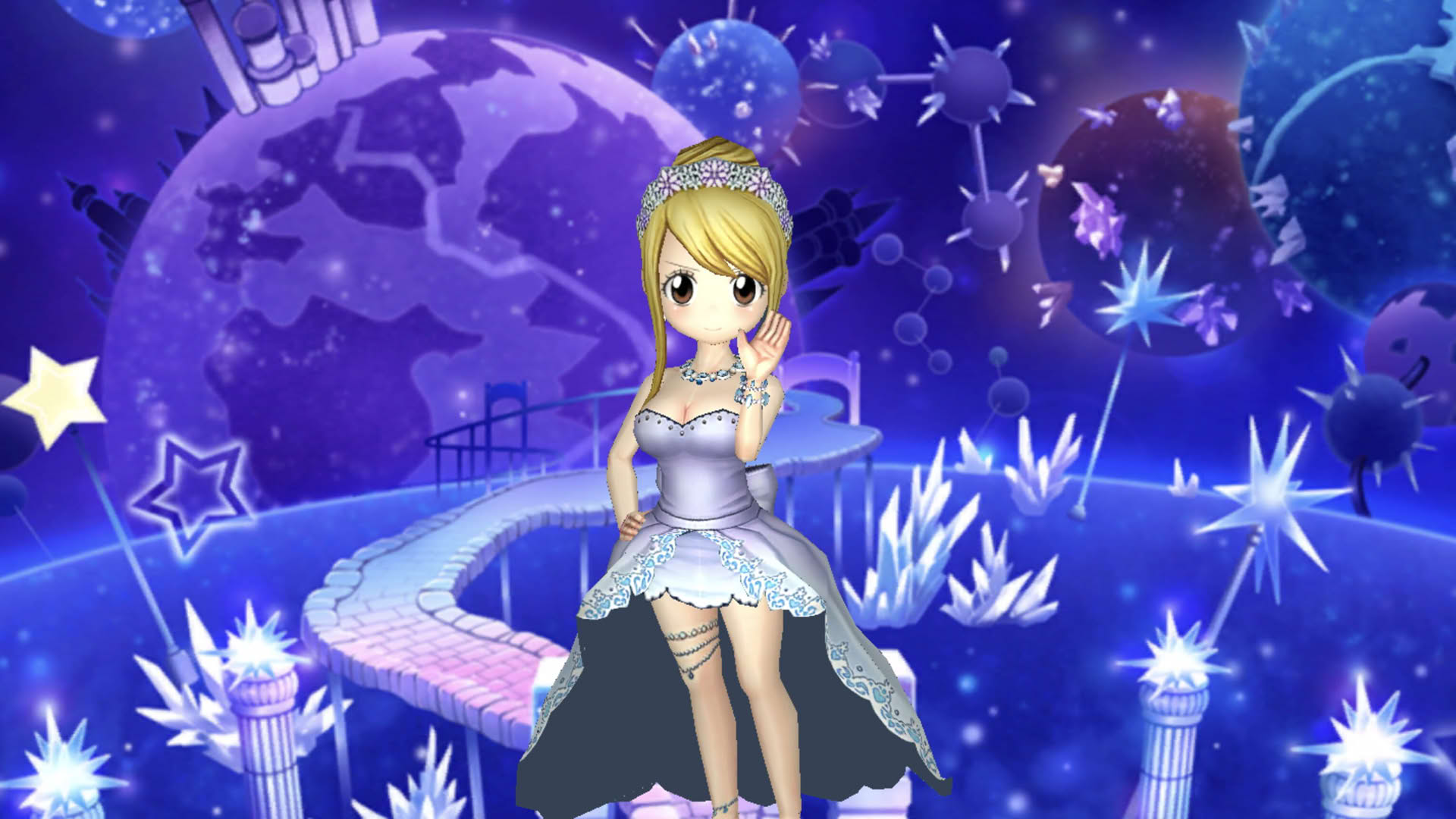 Screenshot for Fairy Tail: Ultimate Dance of Magic