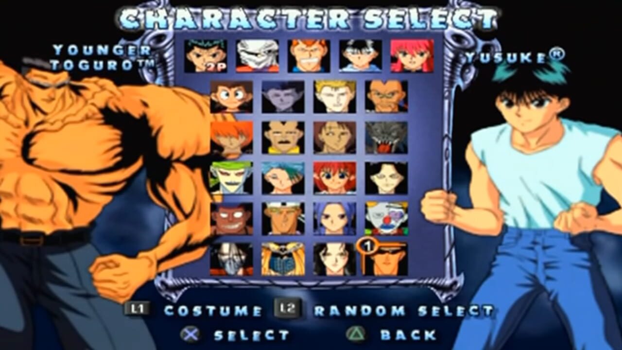 Screenshot for Yu Yu Hakusho: Ghost Files - Dark Tournament