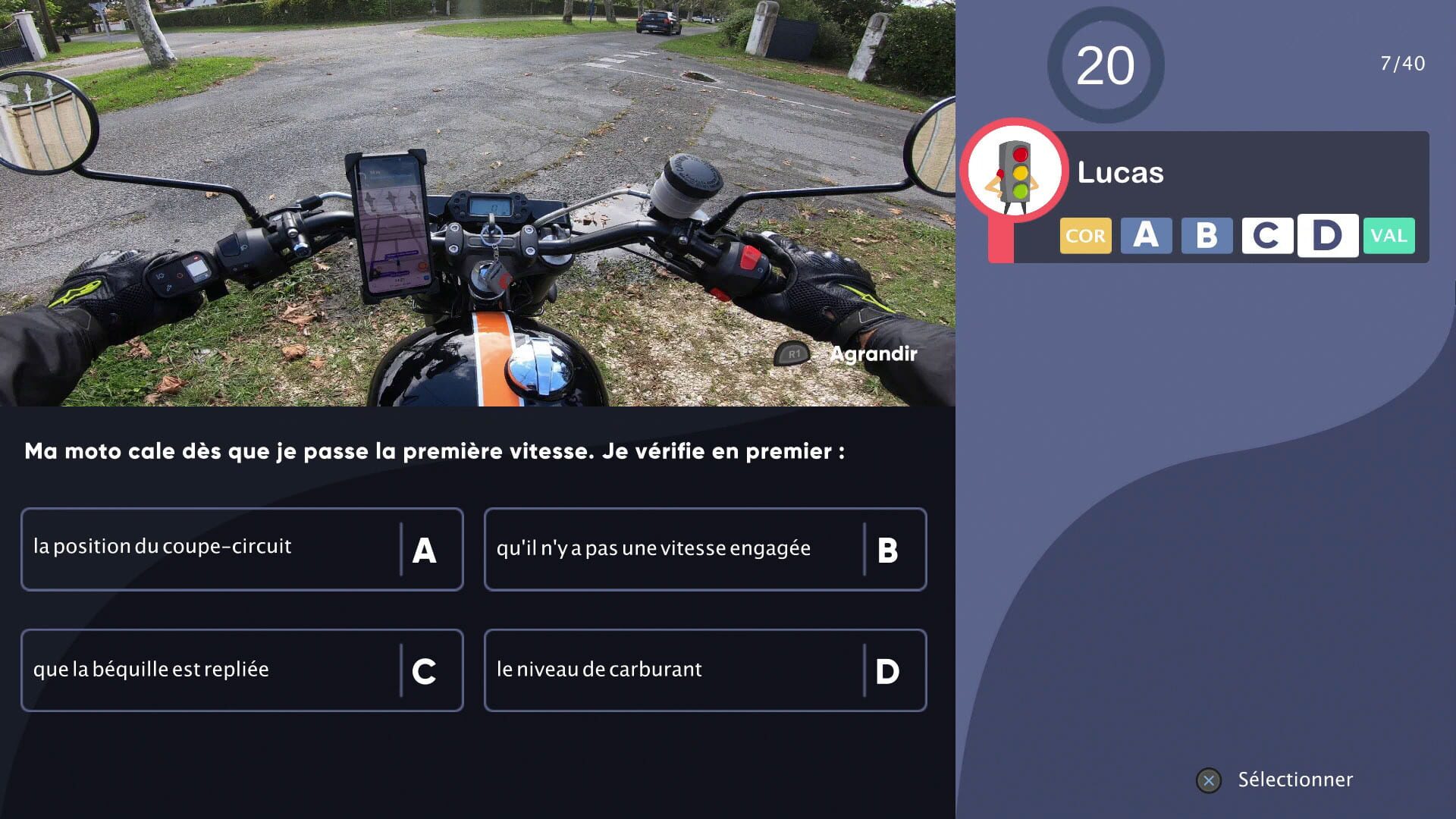 Screenshot for Réussir: Code de la Route