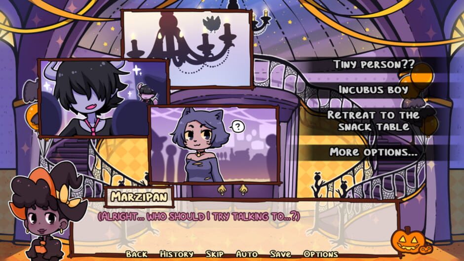 Screenshot for First Kiss at a Spooky Soiree
