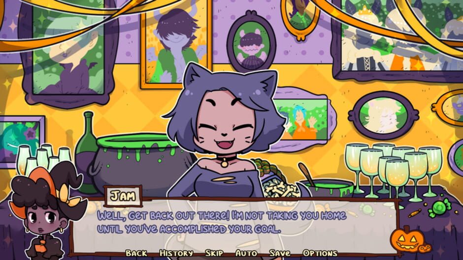 Screenshot for First Kiss at a Spooky Soiree