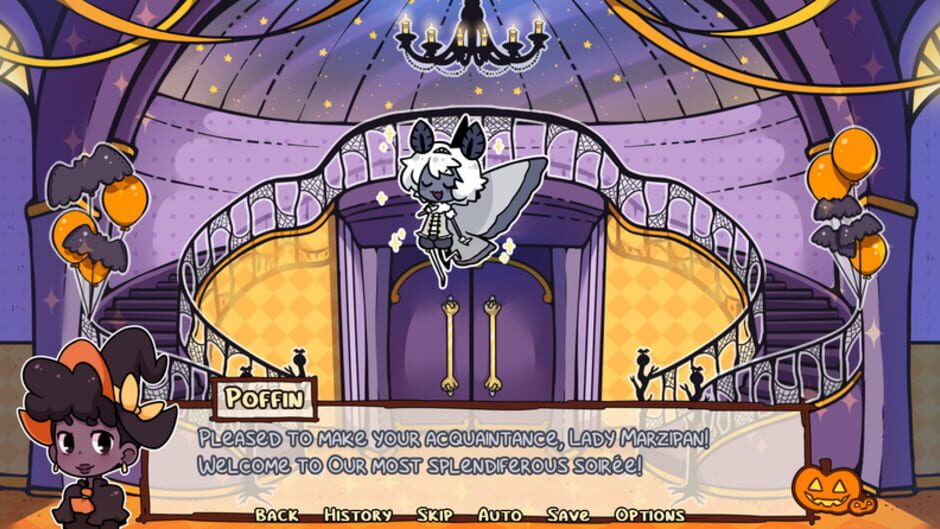 Screenshot for First Kiss at a Spooky Soiree