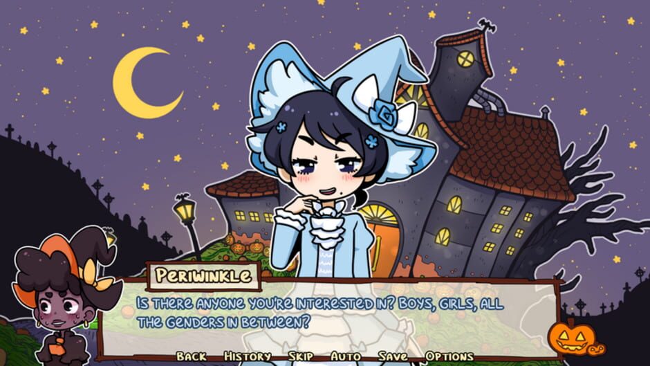 Screenshot for First Kiss at a Spooky Soiree