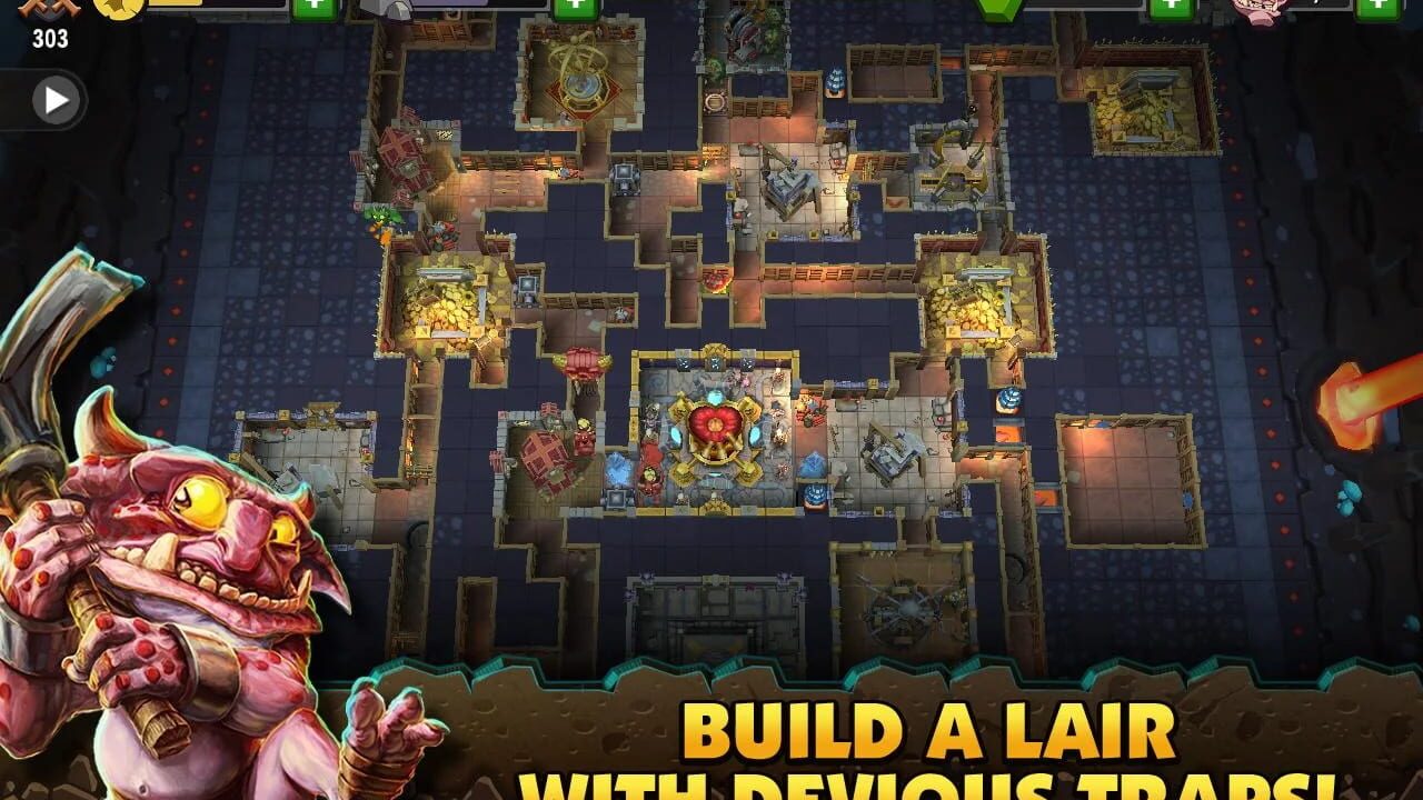 Screenshot for Dungeon Keeper