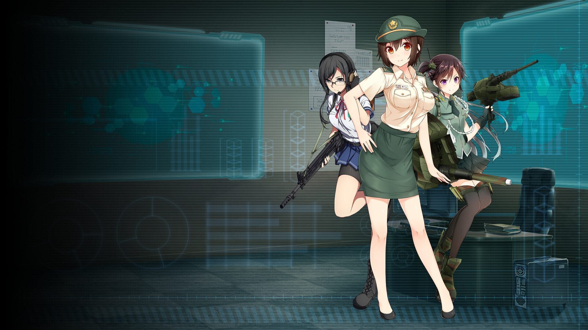 Screenshot for Bishoujo Battle Cyber Panic!