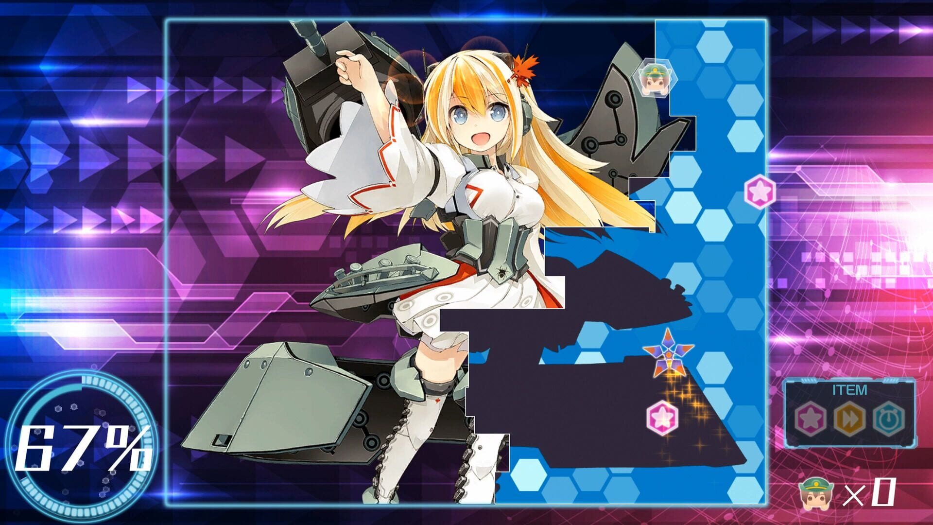 Screenshot for Bishoujo Battle Cyber Panic!