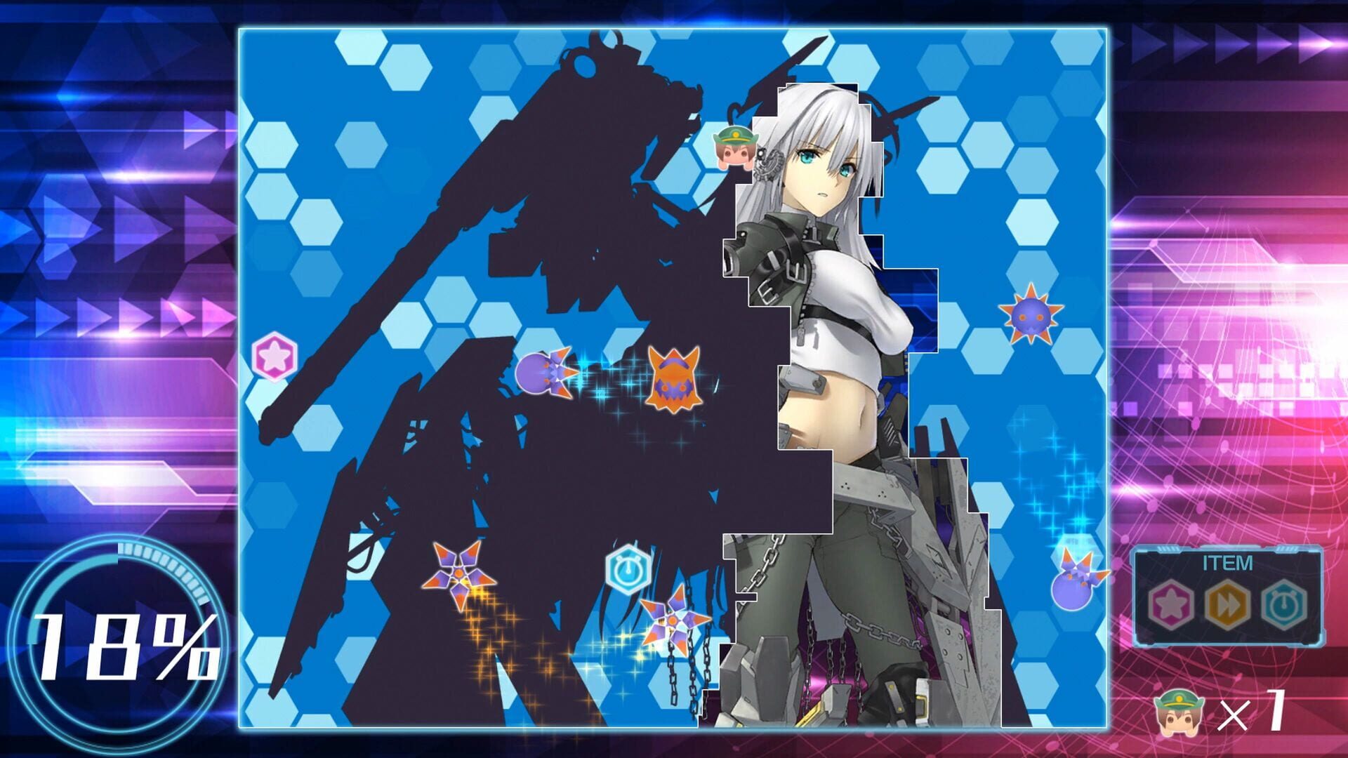 Screenshot for Bishoujo Battle Cyber Panic!