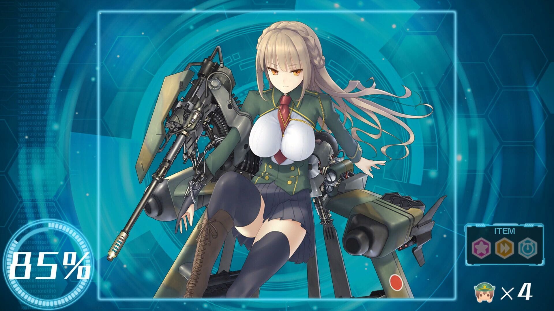 Screenshot for Bishoujo Battle Cyber Panic!