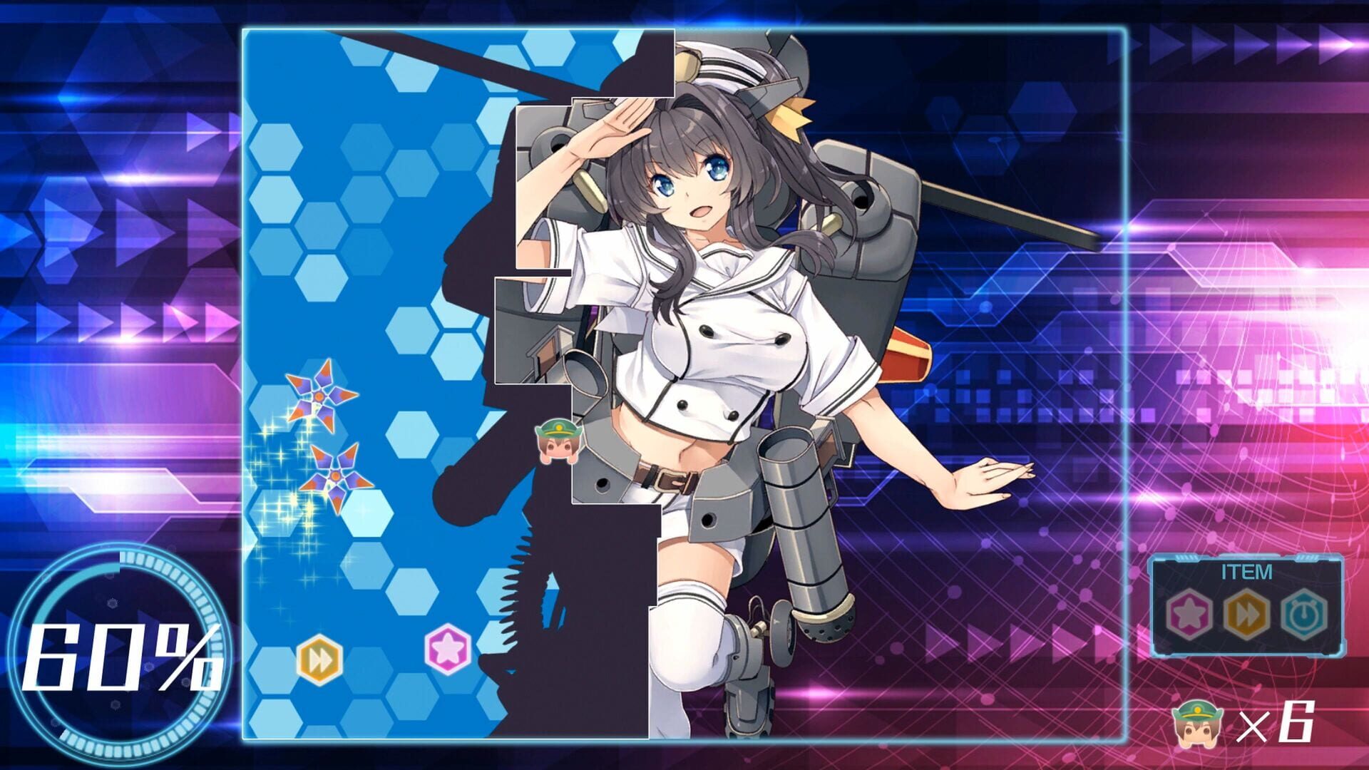 Screenshot for Bishoujo Battle Cyber Panic!