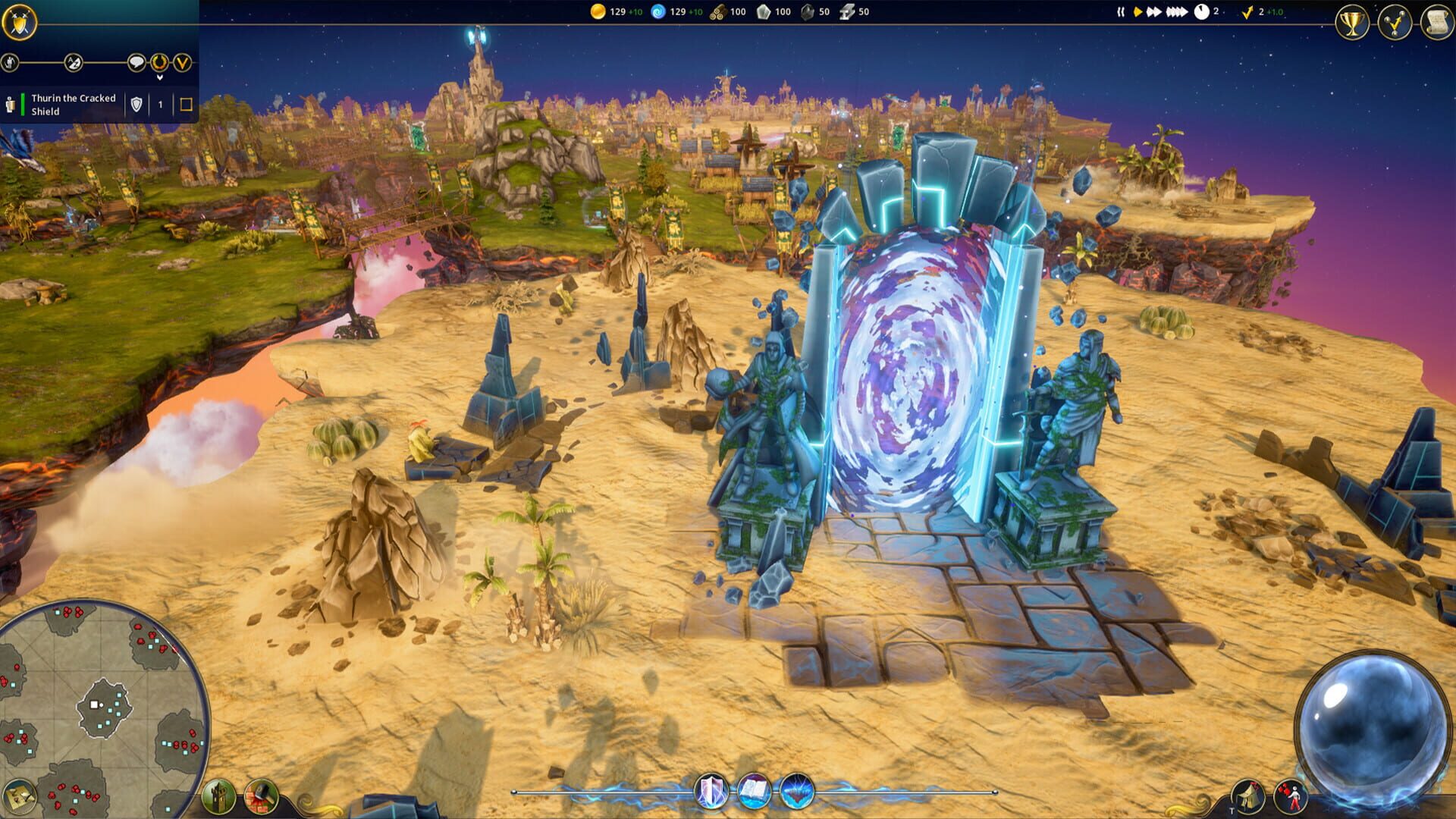 Screenshot for Nomads of Driftland: The Forgotten Passage
