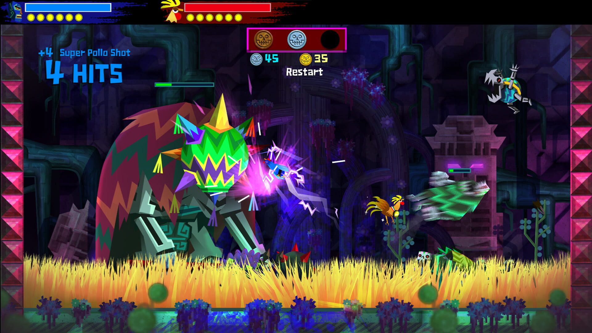 Screenshot for Guacamelee! 2: The Proving Grounds
