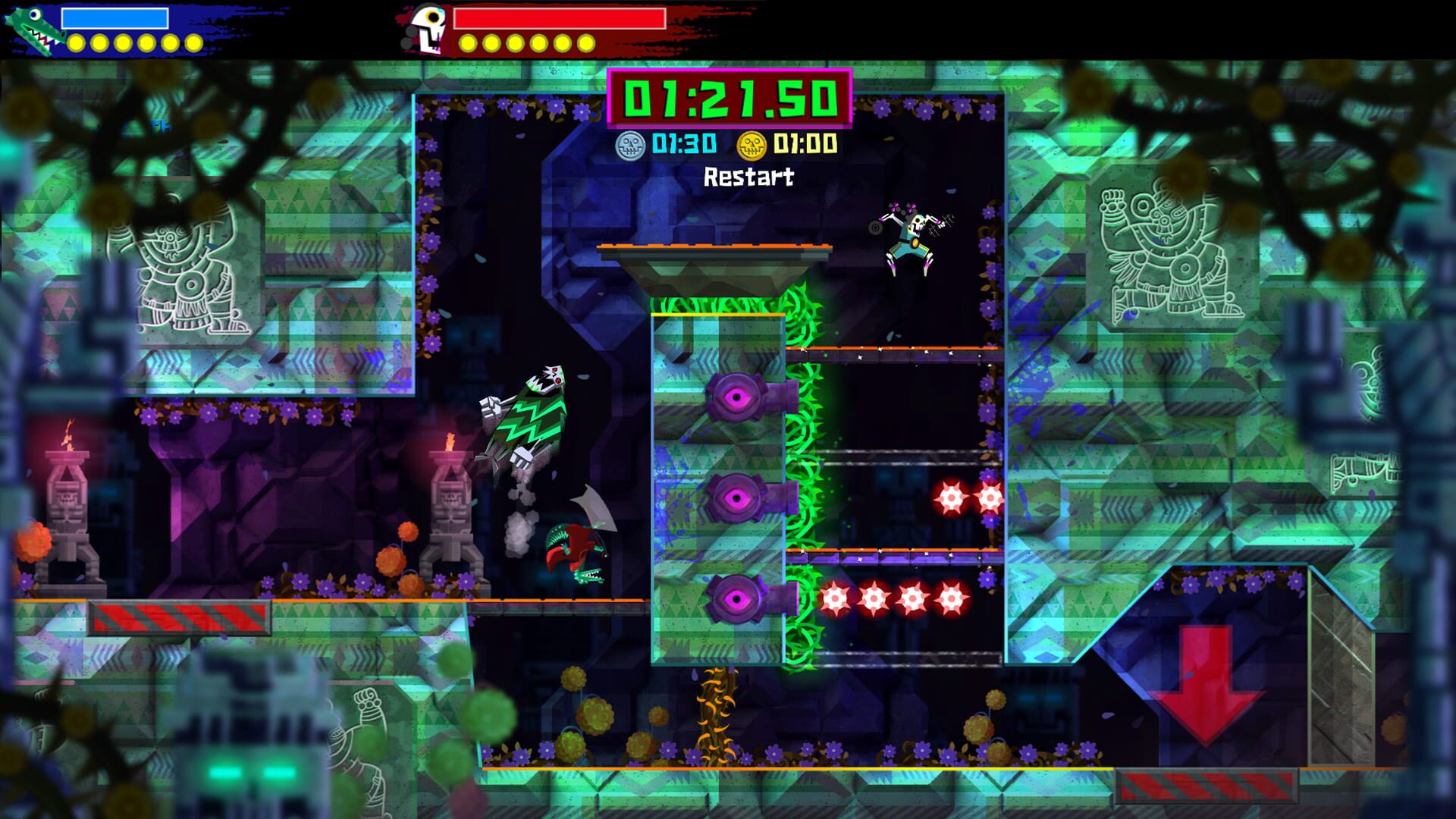 Screenshot for Guacamelee! 2: The Proving Grounds