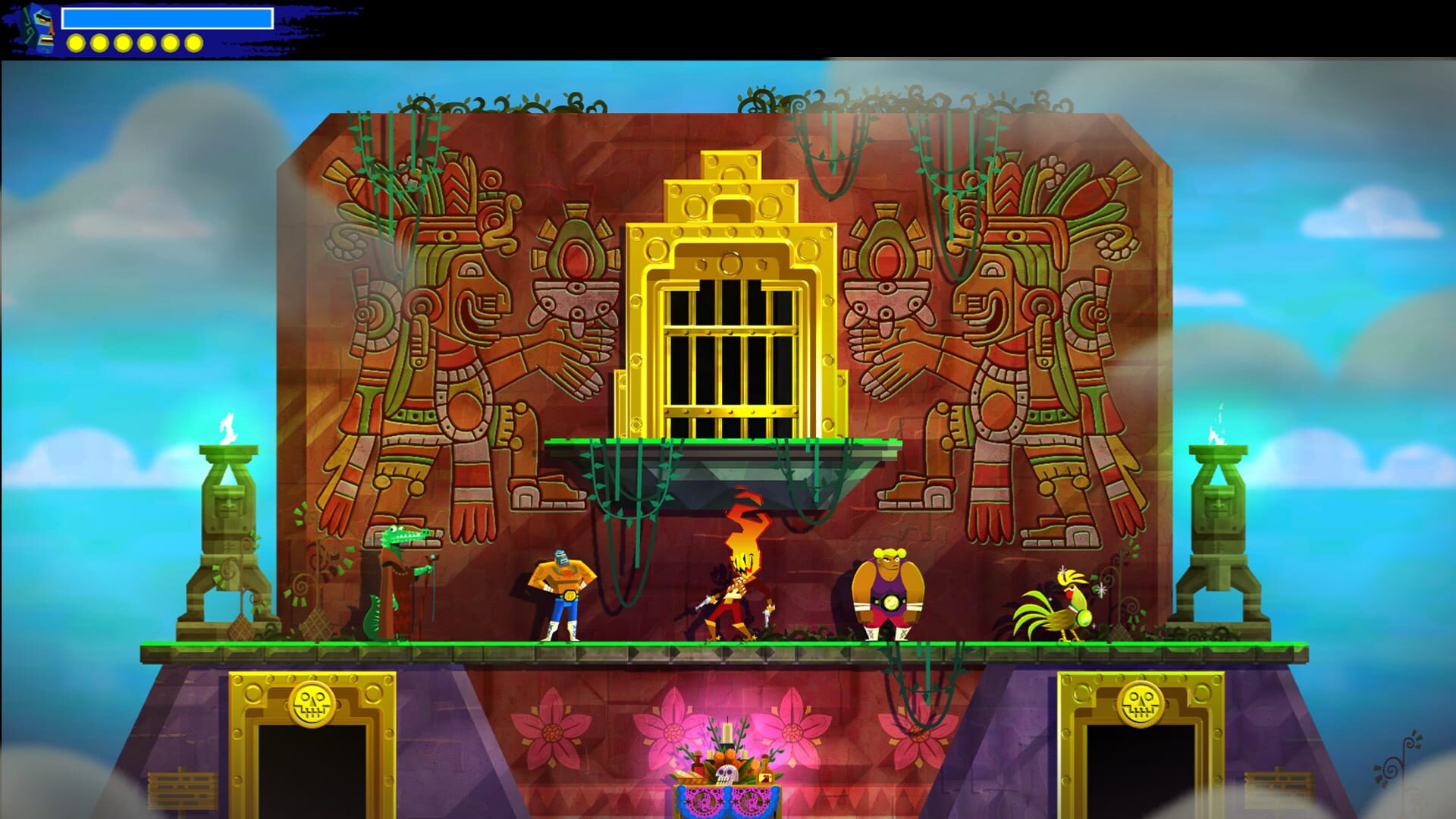 Screenshot for Guacamelee! 2: The Proving Grounds
