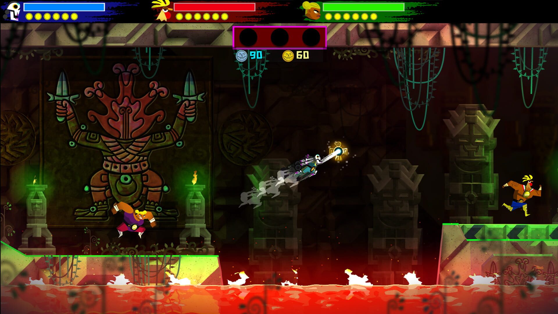 Screenshot for Guacamelee! 2: The Proving Grounds